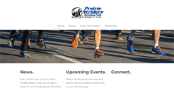 Desktop Screenshot of prairiestriders.net